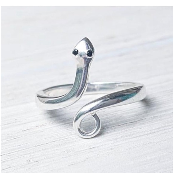 Kundalini Rising Snake Bohemian Ring - Picture 2 of 3